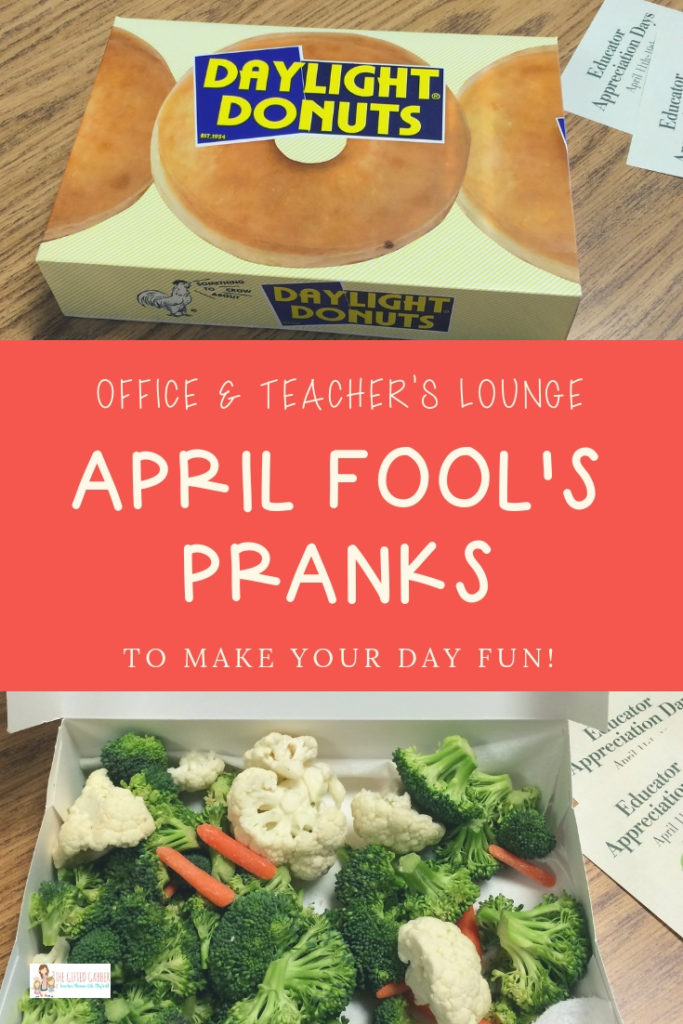 If you are a teacher, you must check out these fun April Fool's pranks for the classroom, the teacher's lounge, and the office! These jokes are perfectly harmless for kids in the classroom and for adults in the office! Free printables are included for each April Fool's Day prank. Don't let your students have all the fun!