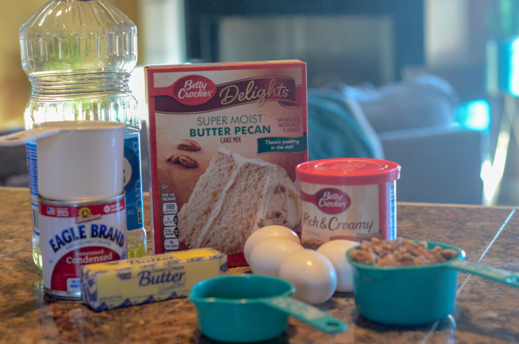 ingredients on counter