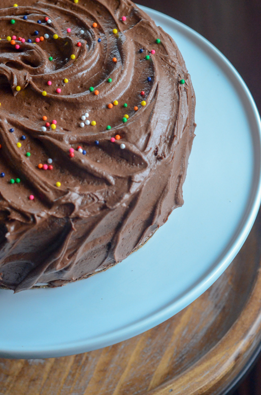 Easy Chocolate Cake Recipe with Fluffy Chocolate Buttercream Frosting