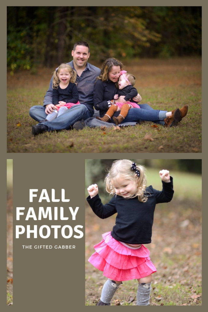 Fall/Winter Family Photos - Black and Pink - The Gifted Gabber #familyphotos #familypictures #falloutfits