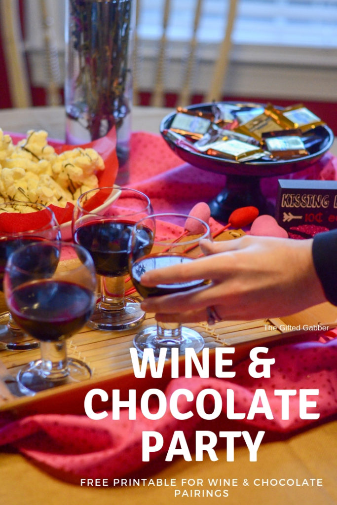 Wine and Chocolate Party - The Gifted Gabber 