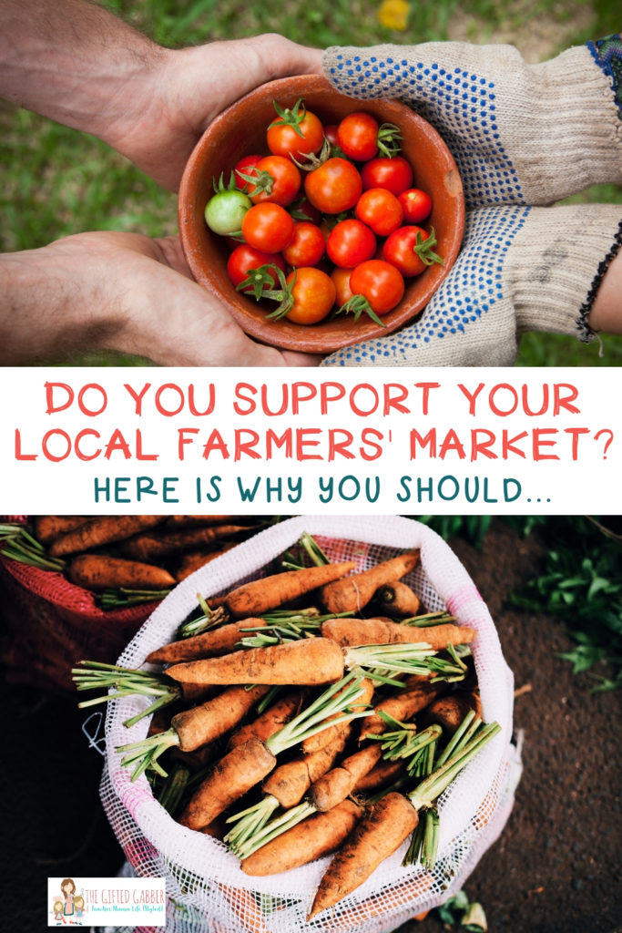 Do you support your local farmers by visiting farmers' markets and taking the farm to table route with local produce? Check out this posts for reasons why you should buy veggies and fruit from your local farmers. Also included are tips from the farmers on what to look for when shopping for vegetables and other food in a grocery store or when eating in a restaurant. #farmers #farmersmarket #vegetables #fruit 
