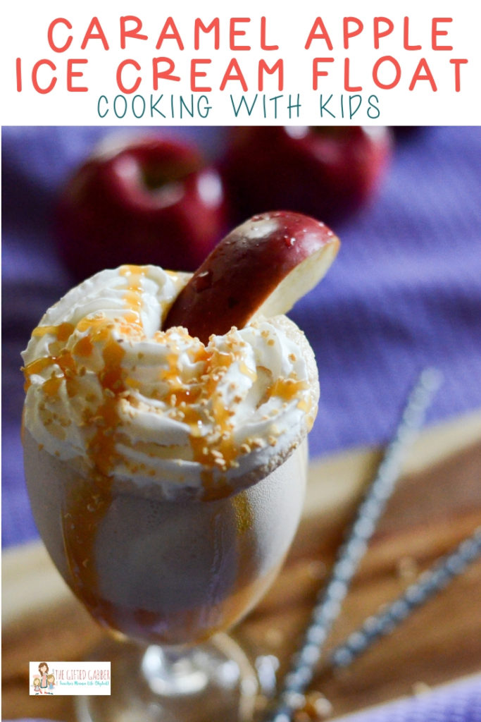 Caramel Apple Float Recipe - Summer and Fall Drink - The 
