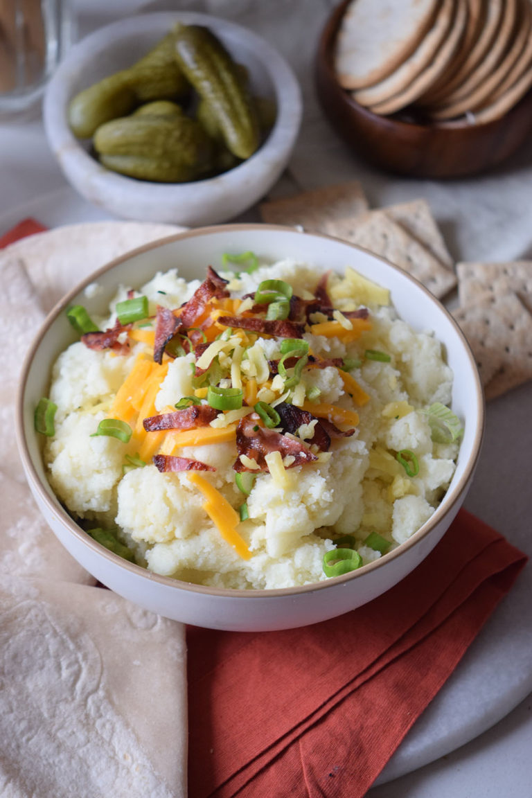 Loaded Baked Potato Dip with Cream Cheese for Parties