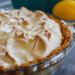 Lemon Ice Box Pie with Marshmallow Meringue - Lemon Pie - Ice Box Pie - Lemon Cream Pie - Marshmallow Meringue - The Gifted Gabber