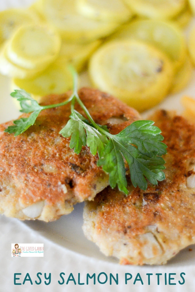 Whether you call them salmon patties, salmon cakes, or salmon croquettes, this is the easy salmon recipe you want for quick pan-seared salmon patties! Serve them for dinner along a side of pasta or steamed veggies! 