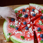 Watermelon Pizza - The Gifted Gabber