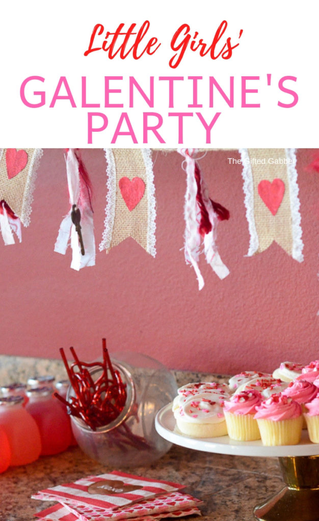 Galentine's Party for Little Girls - The Gifted Gabber #valentines #valentinesday #recipes #kids #party