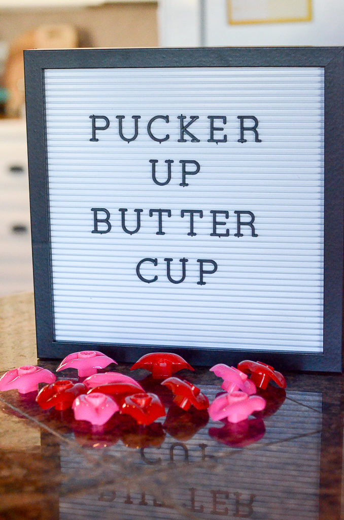 Pucker Up Buttercup at a Galentine's party for little girls - The Gifted Gabber