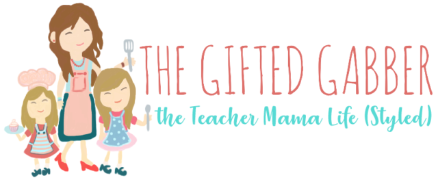teacher mama life logo for the Gifted Gabber Blog