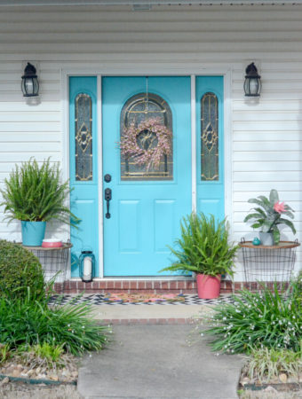 Front Porch Spring Ideas - The Gifted Gabber