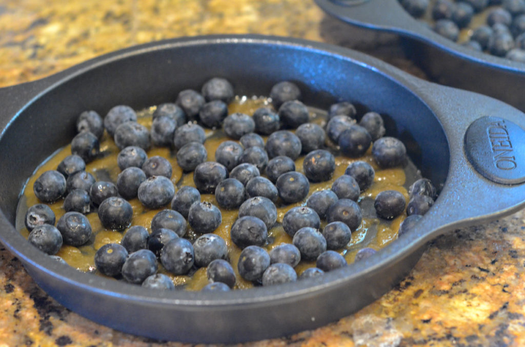 blueberries in a pan - The Gifted Gabber