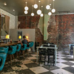 the front bar room of Soho South Cafe in Savannah, GA