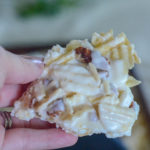 white chocolate potato chips