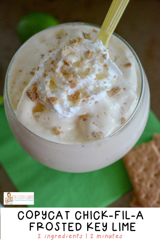 Frosted Key Lime Drink ChickfilA Copycat Recipe The Gifted Gabber