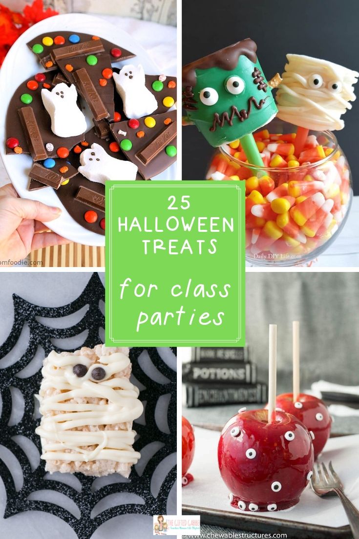 Halloween Classroom Treats 25 Halloween Treats For Kids The Gifted Gabber