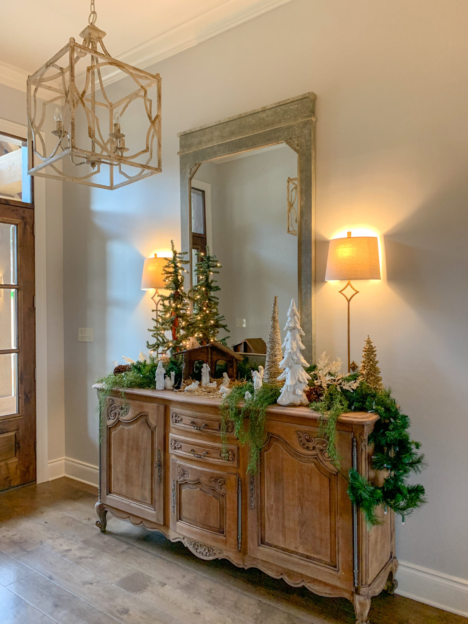 Modern Farmhouse Christmas Home Tour - 2026 - The Gifted Gabber