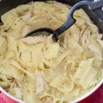Easy Chicken Soup with Amish Noodles (and Optional Veggies)
