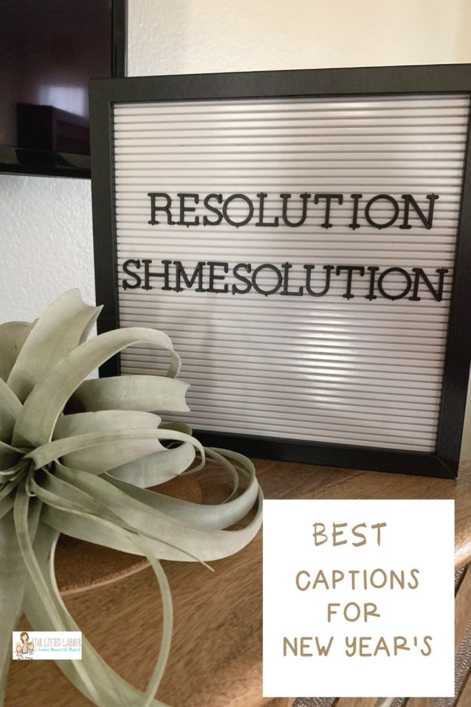 New Year Letter Board Quotes For Celebrations The Gifted Gabber