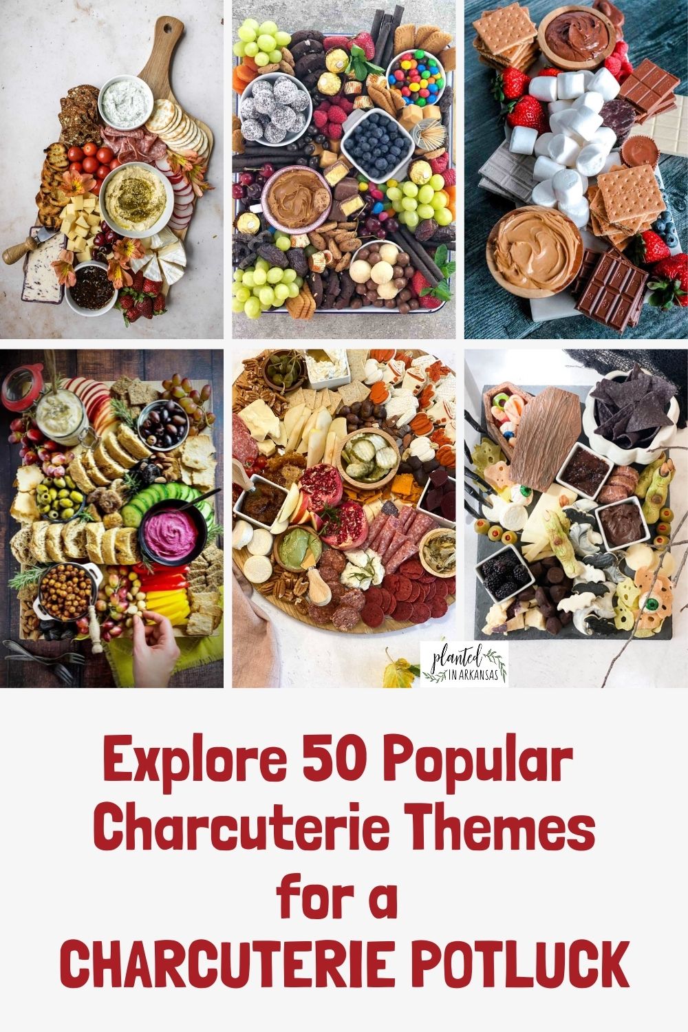 How to Plan a Potluck Charcuterie Table & 50 Simple Charcuterie Boards