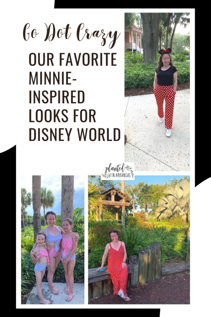 graphic on what to wear to Disney World with text overlay