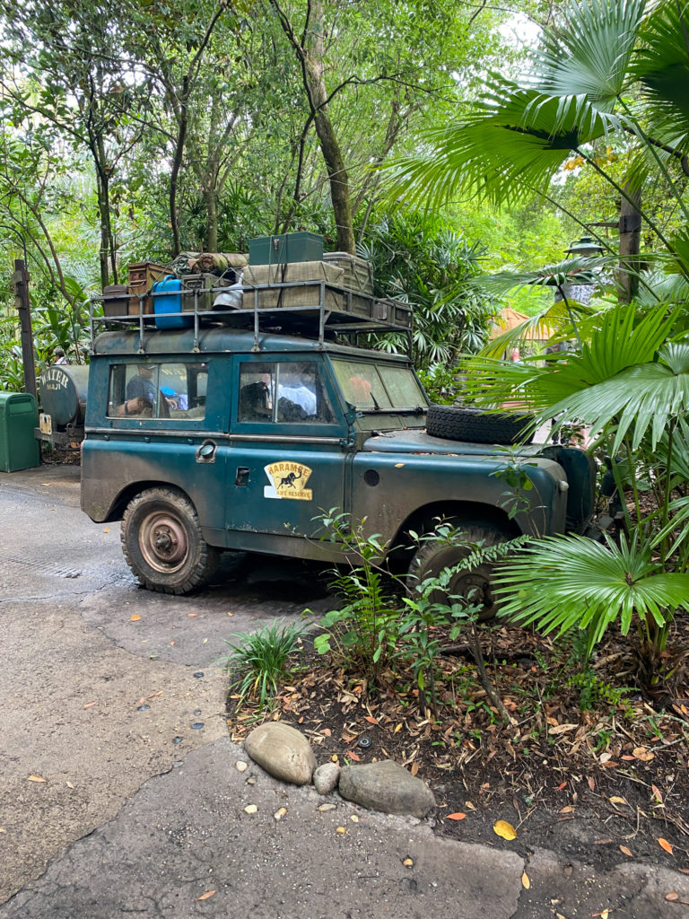 old Safari Jeep 