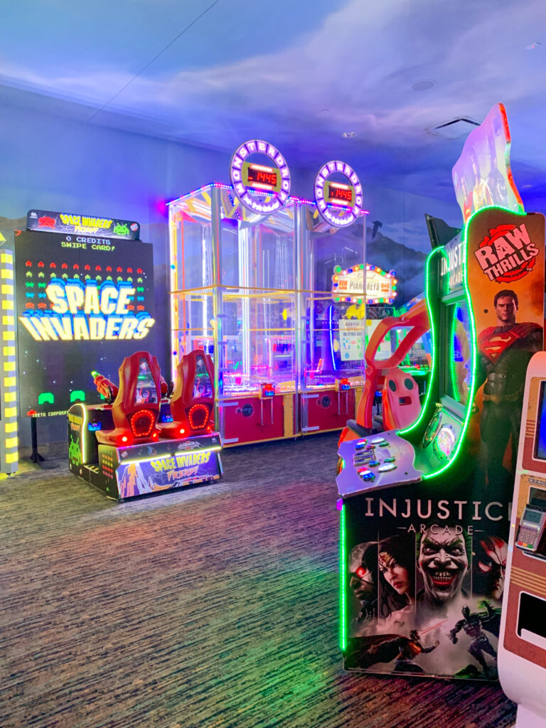 arcade in Fun Mountain in Branson Missouri