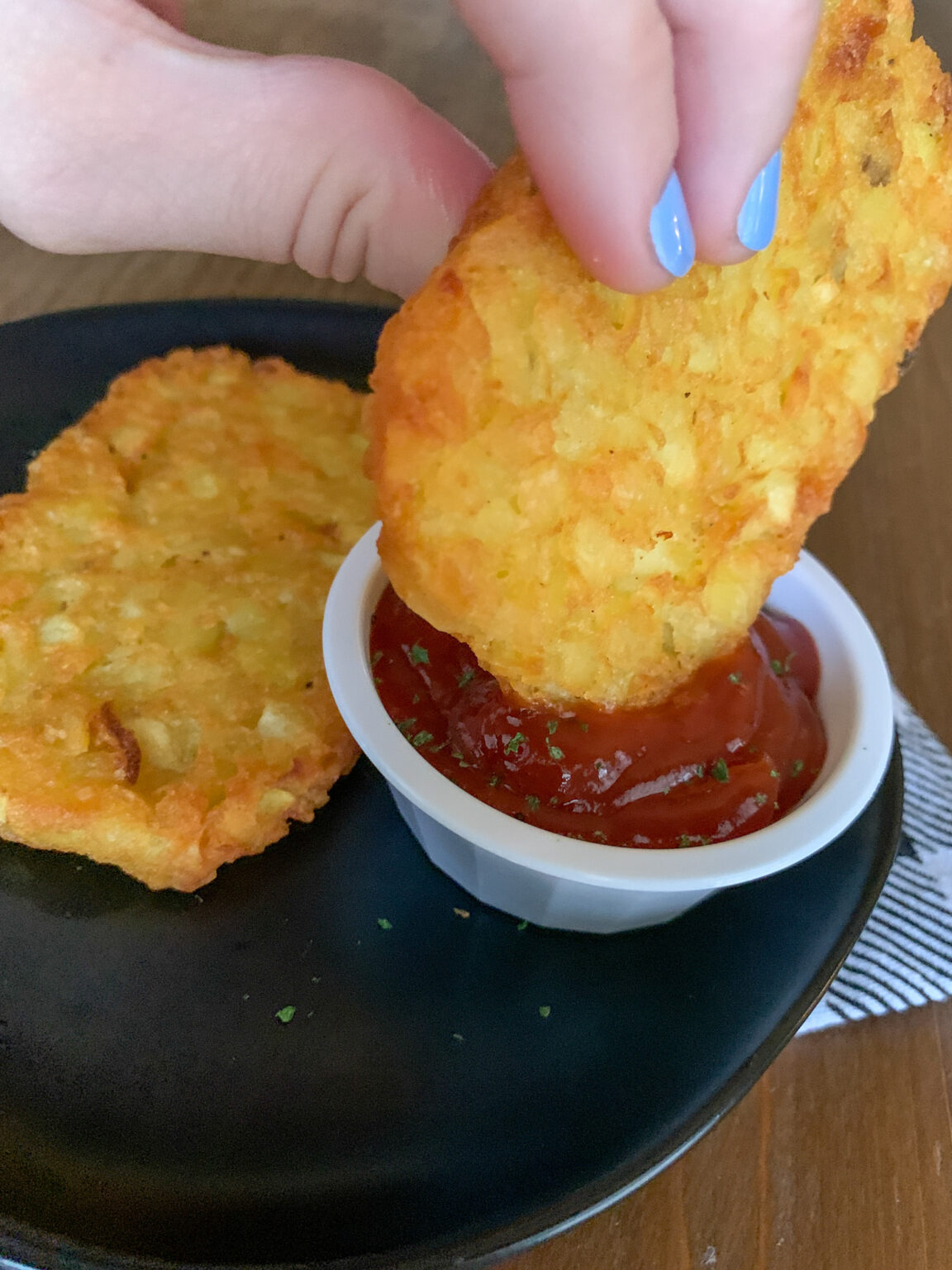 The Most Amazing Air Fryer Hash Brown Patties