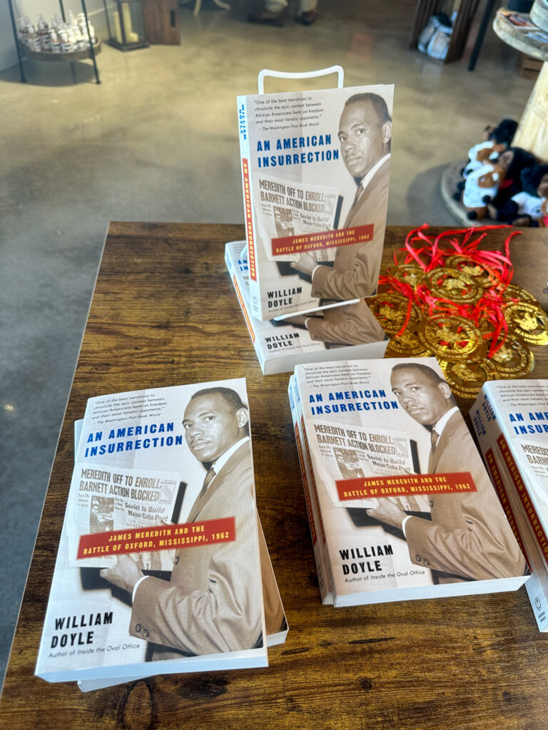 stacks of An American Insurrection - books about James Meredith