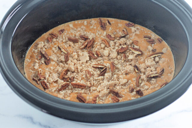 The Best Crockpot Pumpkin Cobbler With Cake Mix