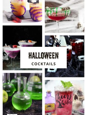 Halloween cocktails recipes with dry ice cocktails and Halloween vodka drinks