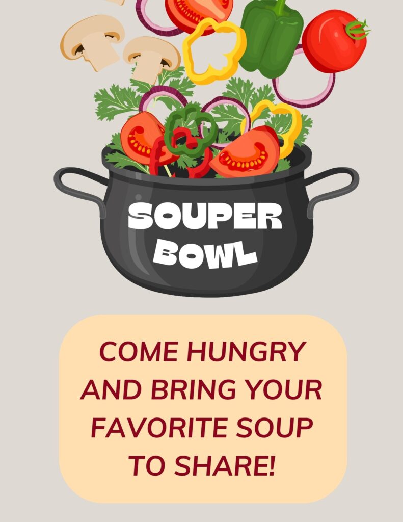 free souper bowl invitation