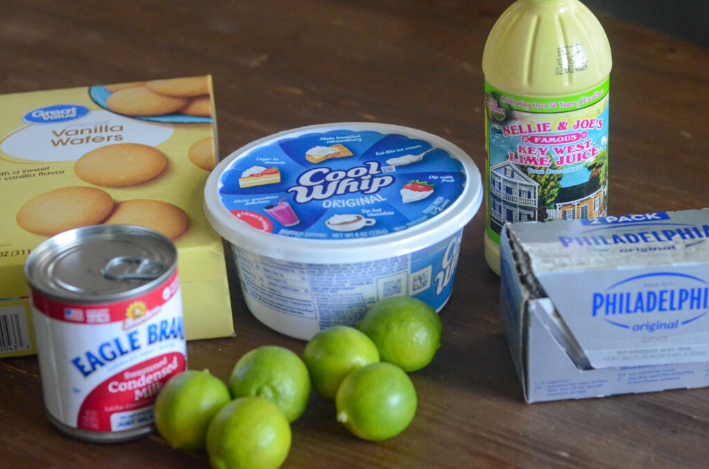 ingredients on wood table