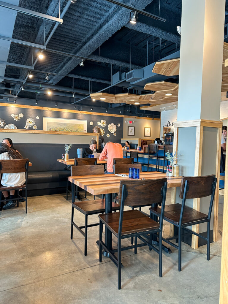 inside view of HomeGrown in northwest Arkansas