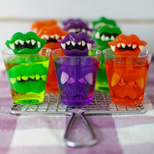 Monster Ink Key Jello The Best Monster Teeth Jello Shots for Halloween