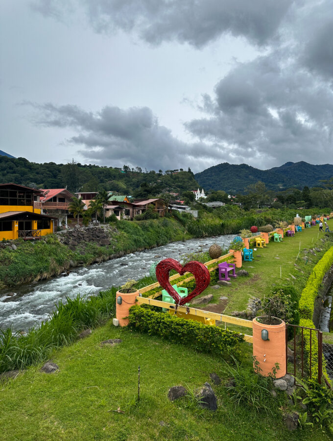 La Feria de Boquete in the town center in Panama