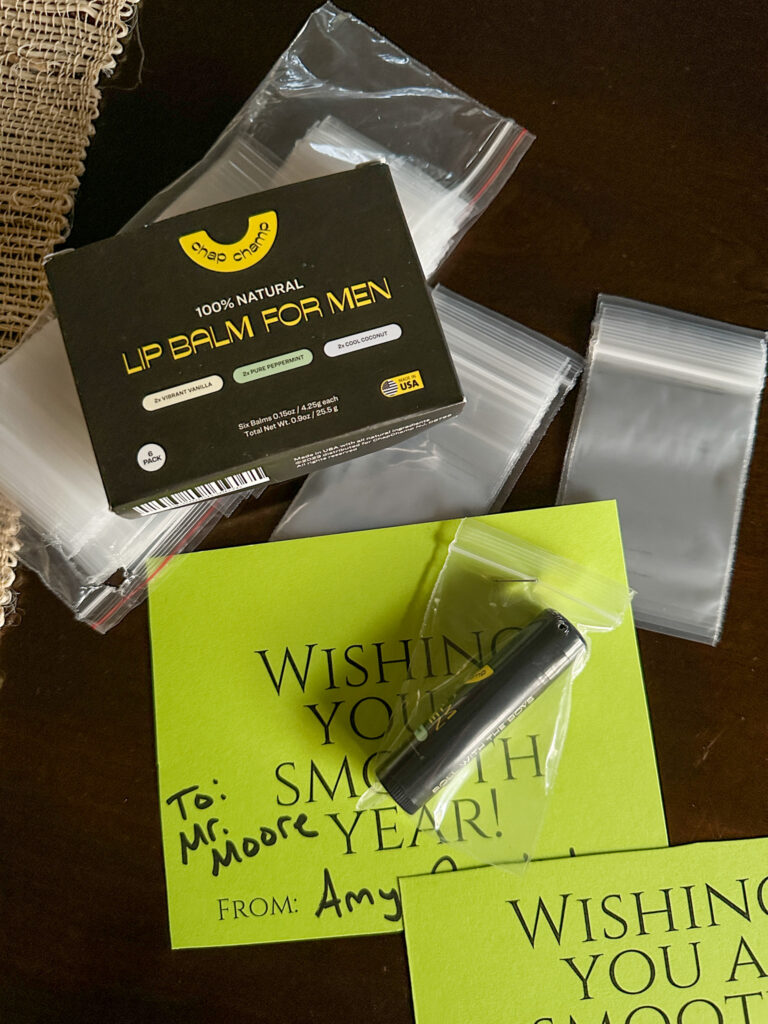 version of Chapstick for men in package