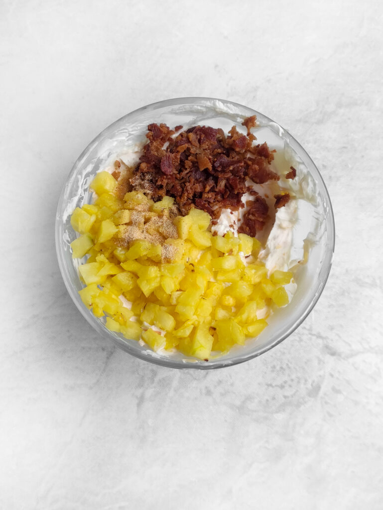mixture in bowl
