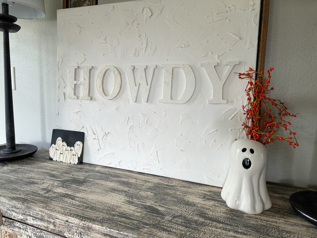 Howdy, Ghouls decor for a sassy Halloween party theme for ladies