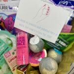 spa themed gift basket
